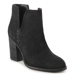 Steve Madden Shepp Black Booties